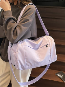 Kangaroo Travel Bag Womens Dormitory Luggage Handheld Short Trip Storage Bag Lightweight Large Capacity Can Cover Pull Rod