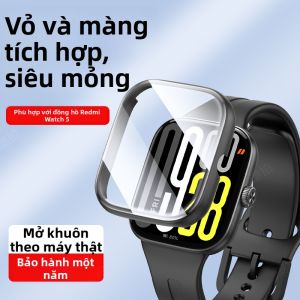 CHAOPAI | Anti-Scratch Knock-Resistant Protective Case Tempered Glass & PC Cover for Redmi Watch