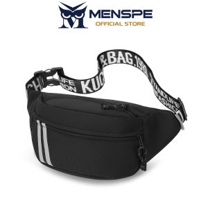 MENSPE Fashion Chest Bag Mens Waist Bag Waterproof Shoulder Bag Outdoor Sports Bag Large Capacity Casual Bag Cross-Body Bag Messenger Bag Travel Bag Business Bag For Men