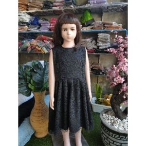 DRESS ANAK BRUKAT/GAUN PESTA/KEBAYA TANPA LENGAN/KETEKAN ANAK USIA 2-3 TAHUN UKURAN S