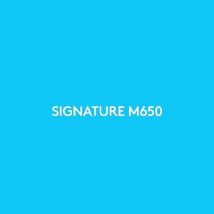 Logitech | Chuột Không Dây Logitech M650 Signature Silent Với SmartWheel Bluetooth Kép 5 Nút Tùy Chỉnh 4000 DPI Quang Điện Tử