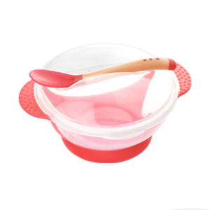 Baby Bowl Set Training Bowl Spoon Tableware Set Dinner Bowl Learning Dishes With Suction Cup Children Training Dinnerware