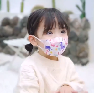 ALKINDO 4-Ply 3D Duckbill Kids Face Mask & Children Mask 4-12 years | Earloop mask & Headloop Hijab mask | 10pcs / 50pcs | Made in Malaysia