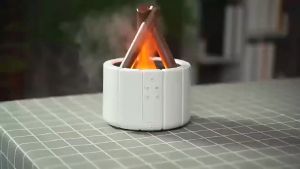 【KONKA】Simulated campfire aromatherapy machine air humidifier ultrasonic atomizer essential oil diffuser with remote control