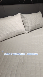 Cadar Waterproof Mattress Protector Premium Breathable Mattress Cover Air Fitted Bed Sheet Cover Fully Single/Queen/King/Super Single Room Decor For Holiday Gift