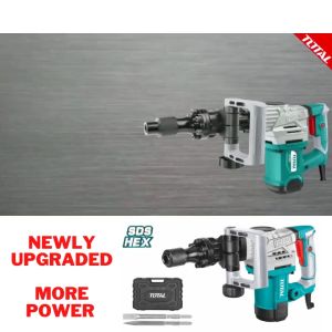 TOTAL [Newly Upgraded] Demolition Breaker Impact Energy 20J 1300w 混凝土破碎机 - TH2130016/Jumlah [baru ditingkatkan] tenaga impak pemutus perobohan 20J 1300w-TH2130016