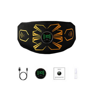 Smart Waist Abdominal Toning Belt Muscle Toner Abdominal Massager Abs Trainer Home Office Workout Fitness Equiment