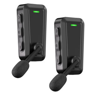kebidumei | KEBIDUMEI 1/2x Motorcycle Helmet Intercom Headset Waterproof Noise Reduction 520M Intercommunicator Music Sharing Interphone