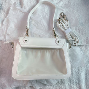 Cherry Sauce Original Elegant Butterfly Knot Lolita Womens Bag Commuter Single Shoulder Handbag Hard Shell Spring Youth Daily Use