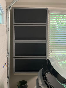 Modern Metal Wall Mounted Storage Cabinet Fold up Door Car Park Organization Cabinet Quality Luxury Style Single Door Design