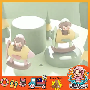 BIBISWIM Baby Bath Toys Fidget Spinner Spinning Spin Wall Suction Whistle Shower Toy Mainan Baby