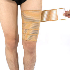 180CM High Elastic Compression Knee Wrap Adjustable Sports Bandage Pressure Support Knee Leg Protector for Fitness Training