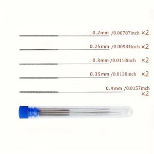 10Pcs Stainless Steel Cleaning Nozzle Tool Kit for Car Windscreen Jet Washer 3D Printer Jets Gas Stove Vent