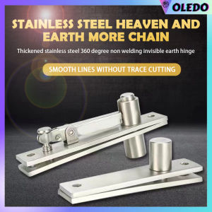 OLEDO Heavy Duty Stainless Steel 360 Degree Rotation Door Pivot Hinge Furniture Hardware/stainless
