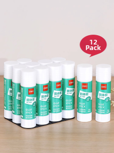deli | High Viscosity Large Capacity Solid Glue Stick for Students And Kindergarten Children DIY Handcraft Non-Toxic Fume-Free