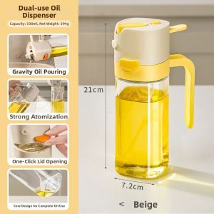 youqin | Dual-function Spray Oil Dispenser No Oiling