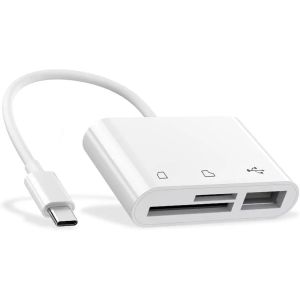 Type-C Adapter TF SD Memory Card Reader OTG Writer Compact Flash USB-C for IPad Pro Huawei for Macbook USB Type C Cardreader