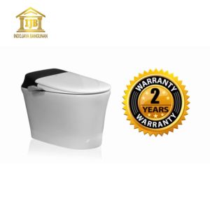 Germany Brilliant Kloset Toilet Duduk / Closet Intelligent Toilet GBC-IS006 BK GBC-IS006 W Hitam Putih Ro In 30 Cm