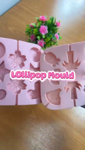Chocolate Candy Stick Silicone Mold | Silicone Lollipop Mould | DIY Lollipop Mould | Acuan lolipop Silikon 棒棒糖模
