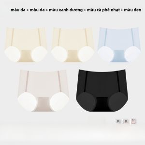 Quần lót nữ MiiOW lụa băng tam giác kháng khuẩn không đường may