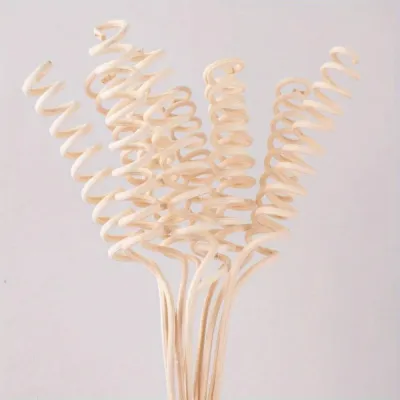 10Pcs Plant Curved Rattan Sticks Aromatherapy Volatile Rod Reed Diffuser Bottle Perfume Oil Volatile Accessories Home Decor