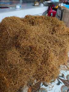 Daun Talas Kering 500 gram kualitas ekspor premium ( Beneng kering)