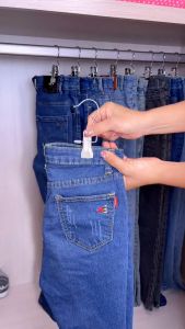 1pc Clip Hanger Anti Rust Clip Space Saving Hanger Clothespin Hat Pants Storage Hanging Travel Hook Garment Clips 衣架挂钩