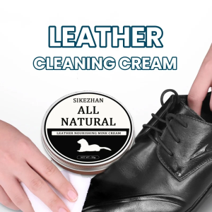 SIKEZHAN Leather Sofa Cleaner Polish Mink Oil Cream Luxury Bag Care Salve 30/50/100g - Shoe Cleaning & Protection Products
