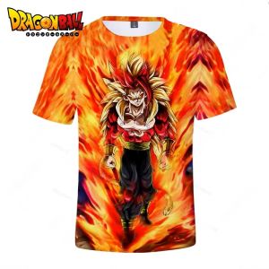 Bandai | Summer 2026 Dragon Ball Wukong & Black Wukong "Super Blue Peach" Splicing Theme 3D Print Breathable T-shirt Adult Parents Top