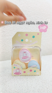 Bông Mút Tán Nền Sweet Rabbit Puffs 03 Pieces ( Set 3 Cái Nhỏ )