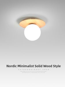 FANZHEN | Trendy Entryway & Balcony Light Wooden Design