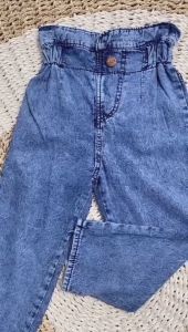 Celana anak Boyfriend pinggang karet/ jeans anak perempuan usia 3-8 tahun