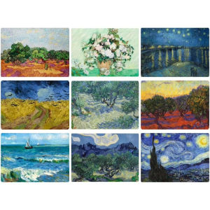 Jigsaw Puzzle 1000Pieces Van Gogh Starry Sky Olive Grove Landscape Art DIY Craft Hobby Wall Decor Gift