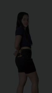 Curvy/Slim FIT High Waist Strechable Big/Plus size AUGUST Denim Shorts Cuffed dsgn. #500