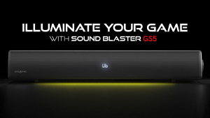 [NEW] Sound Blaster GS5 - Versatile RGB Gaming Soundbar with SuperWide™ Technology