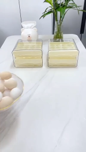 Khay Đựng Trứng 2 Tầng 32 Ô An Toàn Tiện Lợi Dễ Tháo Lắp Vệ Sinh Hiệu Quả Cho Bếp