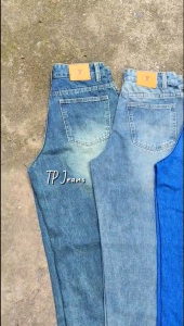 (HCM) Quần Jean Ống 22cm Màu Xanh Nhạt Sang Trọng Phối Đồ Đa Phong Cách - TP jeans
