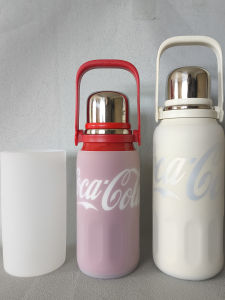 Túi Đựng Cốc Silicon Chống Trượt Cho Cốc Cola Ấm 800/1200ml Túi Đựng Cốc Bằng Silicon Dùng Cho Mọi Lứa Tuổi Trong Và Ngoài Trời