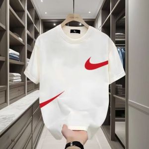 Áo Thun Cotton Dáng Rộng Cổ Tròn Tay Ngắn Mùa Hè Thường Ngày Thoáng Khí Thoải Mái Cho Mọi Giới Tính Mọi Lứa Tuổi