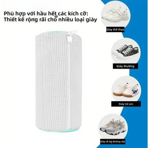 Bộ Túi Giặt Giày Tái Sử Dụng Dành Cho Giày Thể Thao Giày Vải Bố - Túi Đựng Đồ Vệ Sinh Bằng Polyester