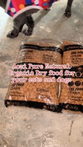 500g 1kg Aozi Organic Puppy Adult Gold Silver Dog Dry Food Dog Essentials Accessories
