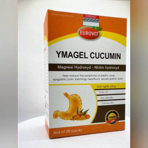 Ymagel Cucumin Eurovit - Hỗ Trợ Bảo Vệ Niêm Mạc Dạ Dày Giảm Đau Loét Dạ Dày Tá Tràng (Hộp 20 Gói) Thành Phần Tự Nhiên Hỗ Trợ Tiêu Hóa Sản Phẩm Bảo Vệ Dạ Dày Từ Mật Ong - Lazada