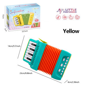 Accordion Toy for Toddlers Musical Instrument Educational Toys Childrens Music Interest Development Gifts for Kids Boys Girls