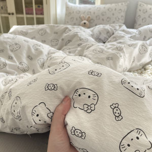 susan | Bộ Đồ Chăn Ga Gối 2 Lớp 4 Món