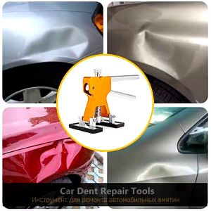 Car dent repair tool Car Body Paintless Dent Repair Tools Dent Puller 18 Tabs Hand Tool Set for Auto Vehicle