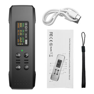 Aideepen | Portable Nuclear Radiation Detector Geiger Counter X Gamma Beta Ray Monitor For Nuclear Contaminated Seafood Detection
