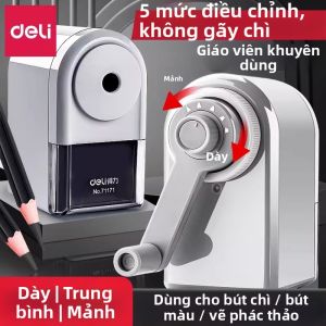 deli | Dao Sắt Bút Chì Tiết Kiệm và Hiệu Quả
