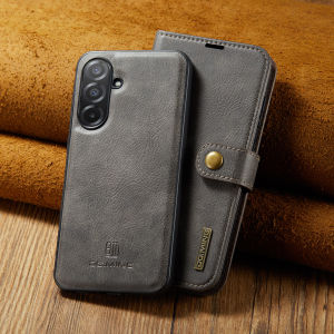 Ốp Lưng Da Từ Tính Tháo Rời Samsung Galaxy A Series - Nắp Gập Có Ngăn Đựng Thẻ Và Chân Đế Chống Sốc Chống Trầy Xước