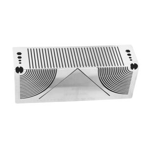 ไม้บรรทัดมุม ทําจากสแตนเลส ตัดเส้นเข้ามุมเหล็ก เครื่องมือทําเครื่องหมายมุมและส่วนโค้ง Metal Marking Tool