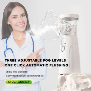 Mini Medical Nebulizer Handheld Nebulizers Ultrasonic Atomizers Portable Mute Asthma Inhaler with USB  Saving Emergency Hot Sale